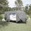 vidaXL Caravan Cover Grey 732x250x220 cm Non-woven Fabric