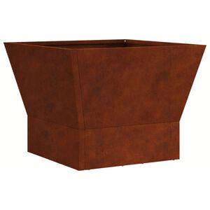 vidaXL Fire Bowl Rusty 40 x 40 x 35 cm Weathering Steel