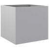 vidaXL Planter Silver 32x30x29 cm Galvanised Steel