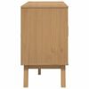 vidaXL Sideboard OLDEN Brown 114x43x73.5cm Solid Wood Pine