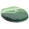 vidaXL Toilet Seat 2 pcs Green Drop 44 x 38 cm MDF board