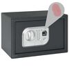 vidaXL Digital Safe with Lock Dark grey 20 x 31 x 20 cm Steel