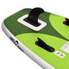 vidaXL Inflatable Stand Up Paddle Board Set Green 330x76x10 cm