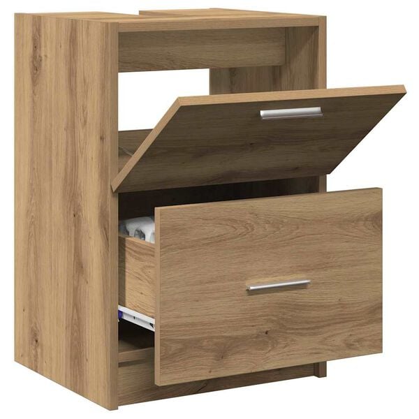 vidaXL Bathroom Cabinet Artisan Oak 40 x 37 x 59 cm Engineered wood