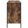 vidaXL Basin Cabinet with Drawers Smoked Oak 90x34.5x60 cm