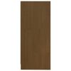 vidaXL Side Cabinet Honey Brown 35.5x33.5x76 cm Solid Pinewood