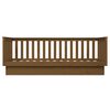 vidaXL Day Bed without Mattress Honey Brown 100x200 cm Solid Wood Pine