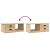vidaXL Coffee Table Sonoma Oak 90x50x35 cm Engineered Wood