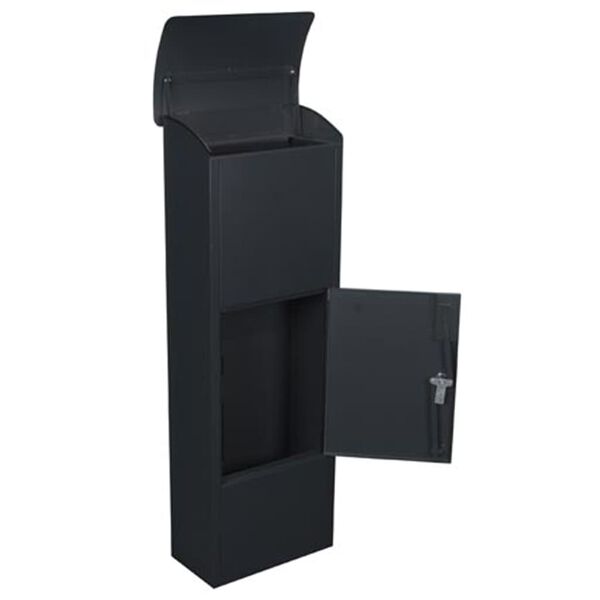 Perel Parcel Drop Box Helsinki Dark Grey