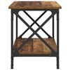 vidaXL Side Table Old Wood 55 x 38 x 45 cm Engineered Wood