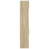 vidaXL Slim Storage Cabinet Sonoma Oak 45x42.5x225 cm Engineered Wood