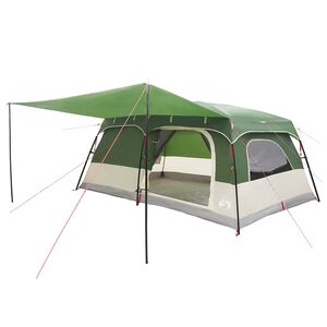 vidaXL Family Tent 14-Person Green Polyester and Steel