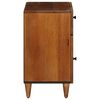 vidaXL Bedside Cabinet Brown 50 x 33 x 60 cm Solid Mango Wood