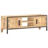 vidaXL TV Cabinet 120x30x40 cm Rough Mango Wood