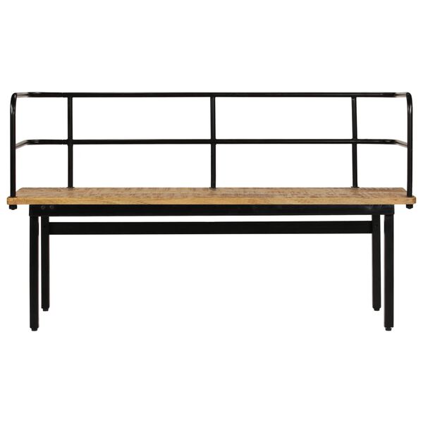 vidaXL Bench 120x40x70 cm Solid Mango Wood