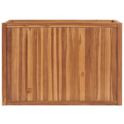 vidaXL Raised Bed 100x50x70 cm Solid Teak Wood