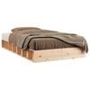 vidaXL Bed Frame without Mattress 100x200 cm Solid Wood