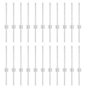 vidaXL Fence Post 22 pcs Silver 80 cm Steel