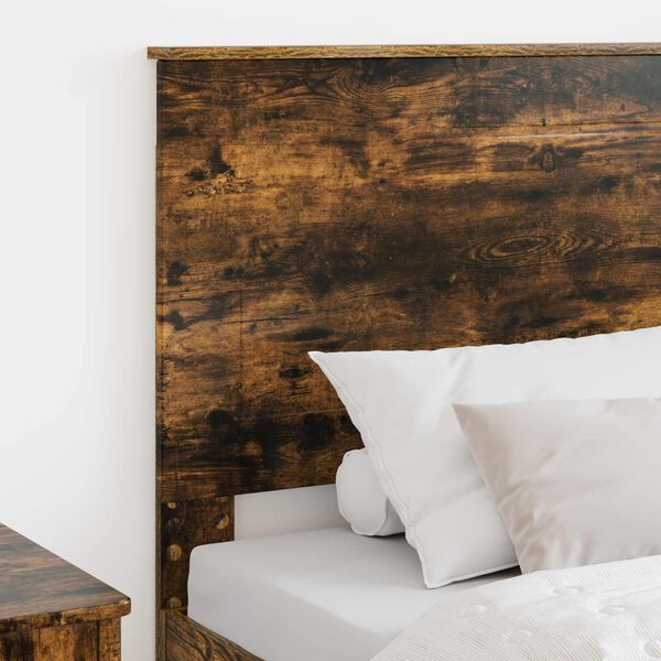 vidaXL Headboard Smoked Oak Engineered Wood