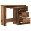 vidaXL Desk Old Wood 90x45x76 cm Engineered Wood