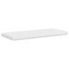 vidaXL Foam Mattress White 90x200 cm 7-Zone Hardness 20 ILD
