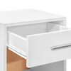 vidaXL Bedside Cabinets 2 pcs White 35x34x65 cm Engineered Wood