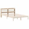 vidaXL Headboard with Shelves 140 cm Solid Wood Pine