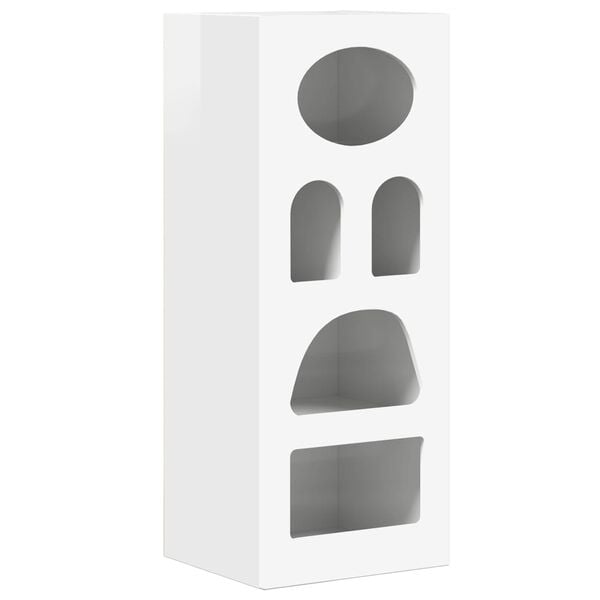 vidaXL Sideboard High Gloss White 40 x 35 x 100.5 cm Engineered Wood