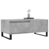 vidaXL Coffee Table Concrete Grey 90x50x36.5 cm Engineered Wood