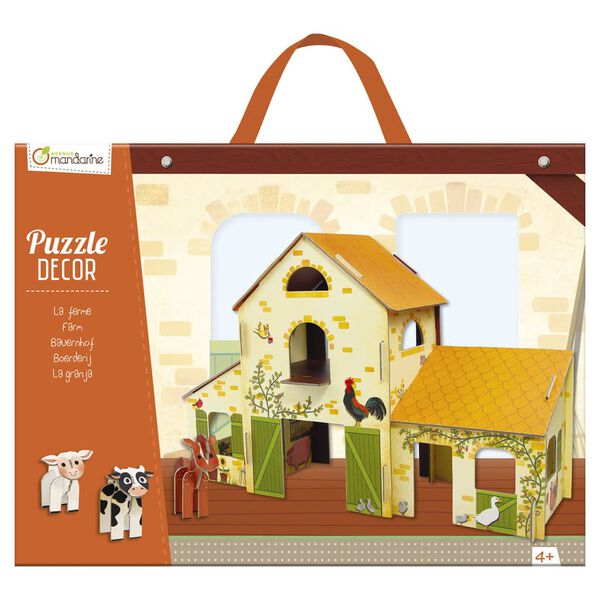 Avenue Mandarine 3D Scene Puzzle Farm