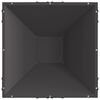 vidaXL Fire Pit Black 50 x 50 x 35 cm Steel