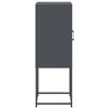 vidaXL Highboard Anthracite 36x39x107 cm Steel