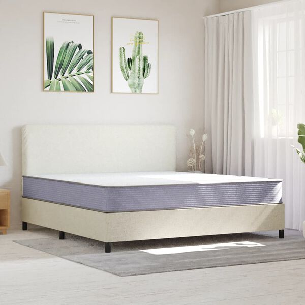 vidaXL Foam Mattress Medium Soft 200x200 cm