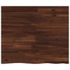 vidaXL Live Edge Table Top 70 x 60 x 3.2 cm Rectangular