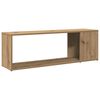 vidaXL TV Cabinet Artisan Oak 100x24x32 cm Engineered Wood