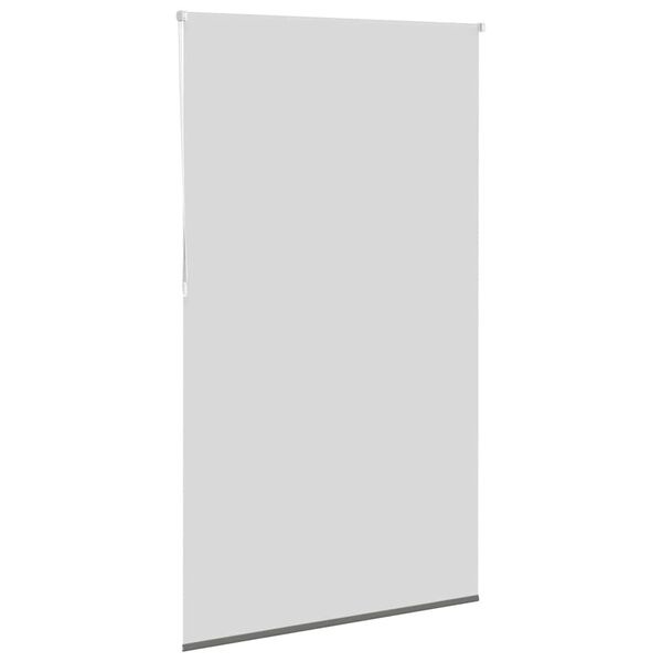 vidaXL Roller Blind Blackout Grey 120x230 cm Fabric Width 116.6 cm Polyester