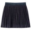 vidaXL Kids' Skirt with Glitters Navy Blue 116