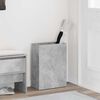 vidaXL Umbrella Stand Concrete Grey 40 x 20 x 55.5 cm Engineered Wood