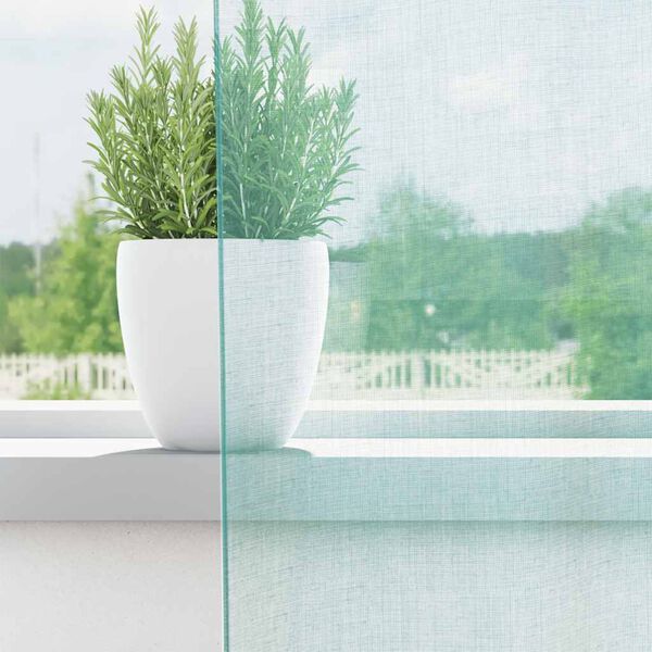 vidaXL Voile Curtains with Grommets 2 pcs Turquoise