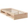 vidaXL Day Bed without Mattress 90x190 cm Solid Wood Pine