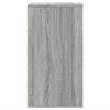 vidaXL Corner Chest of Drawers Grey Sonoma 40x41x76 cm Engineered Wood