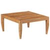 vidaXL Coffee Table Solid Acacia Wood 80x80x41 cm Brown