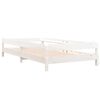 vidaXL Stack Bed without Mattress White 90x200 cm Solid Wood Pine