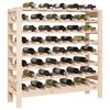 vidaXL Wine Rack 109.5x30x107.5 cm Solid Wood Pine