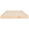 vidaXL Bed Frame without Mattress 90x200 cm Solid Wood Pine