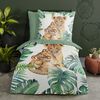 Good Morning Kids Duvet Cover JUNGLE 135x200 cm Green