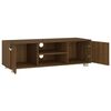 vidaXL TV Cabinet Brown Oak 110x40x35 cm Engineered Wood