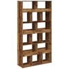 vidaXL Room Divider Old Wood 100x33x187,5 cm Engineered Wood