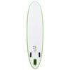 vidaXL Inflatable Stand Up Paddle Board Set Green and White