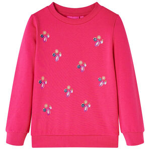 vidaXL Kids' Sweatshirt Bright Pink 92
